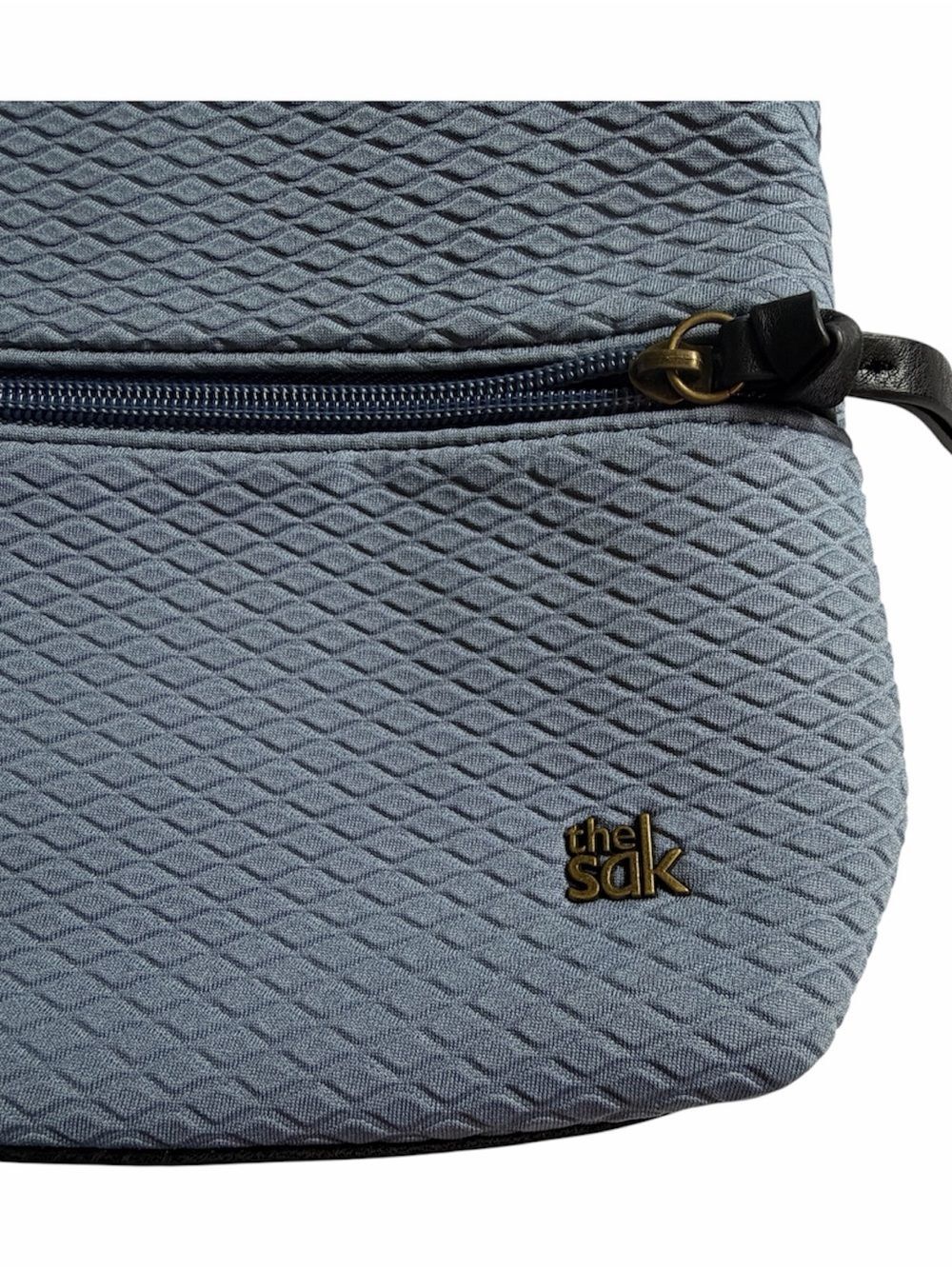 NORDSTROM THE SAK Women’s Olvera 3 Zip Crossbody Bag Steel Gray - Picture 6 of 16